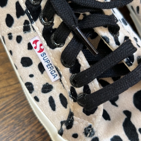 Superga Leopard Print Sneakers 8.5 - Picture 2 of 4